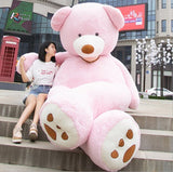 Giant Teddy Bear Plush Toy Huge  Soft Toys  Leather Shell Bigbuy