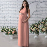 Lace Sleeveless Maternity Dress Bigbuy