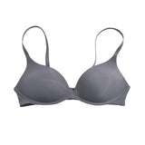 No Steel Ring Thin Bra Glossy And Simple Fashion Push Up Underwear Bigbuy