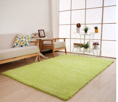 Living Room Rug Area Solid Carpet Fluffy Soft Home Decor White Plush Carpet Bedroom Carpet Kitchen Floor Mats White Rug Tapete Bigbuy