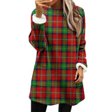 Snowman Digital Printing Casual Wide-sleeved Velvet Loose Sweater Bigbuy