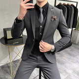 Wedding Dress Suit 3-piece Business Men's Suit Bigbuy