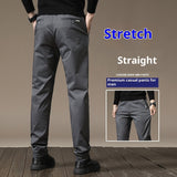 Combed Cotton Light Business Casual Pants Men Bigbuy