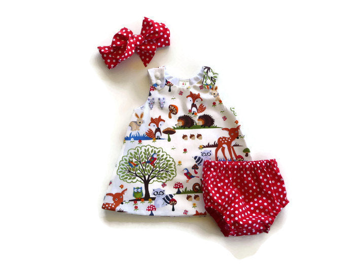 Children's Suit Girl Baby Baby Three-Piece Shorts  Headband  Dress Bigbuy