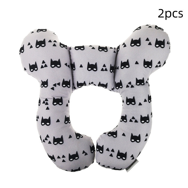 Infant Pillow  Baby Bed  U-Shaped Safety Seat  Neck Guard  Fixed Stereotyped Stroller Pillow Bigbuy