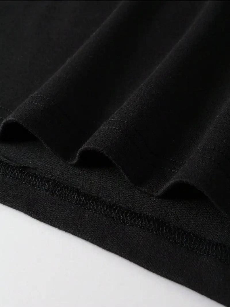 Cartoon Printed T-shirt High Quality Cotton Casual Short Sleeve Bigbuy