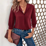 Women's Fashion Loose-fitting Long Sleeves Shirt Bigbuy