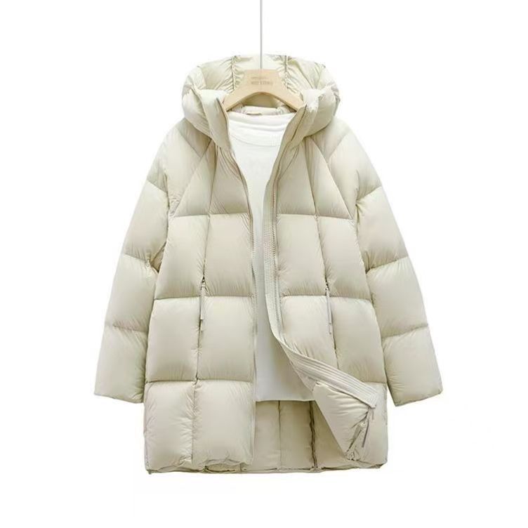 Women's Cloud Puff Fashion Hooded Thickened Thermal Coat Bigbuy