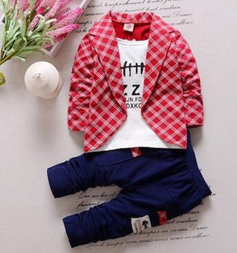 Toddler Baby Clothes Children Suit 0-3 Years Old Suit  Pants Children's Sportswear Boys Girls Children's Clothing Brand Bigbuy