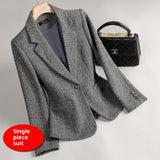 Women's Wool Suit Jacket Bigbuy