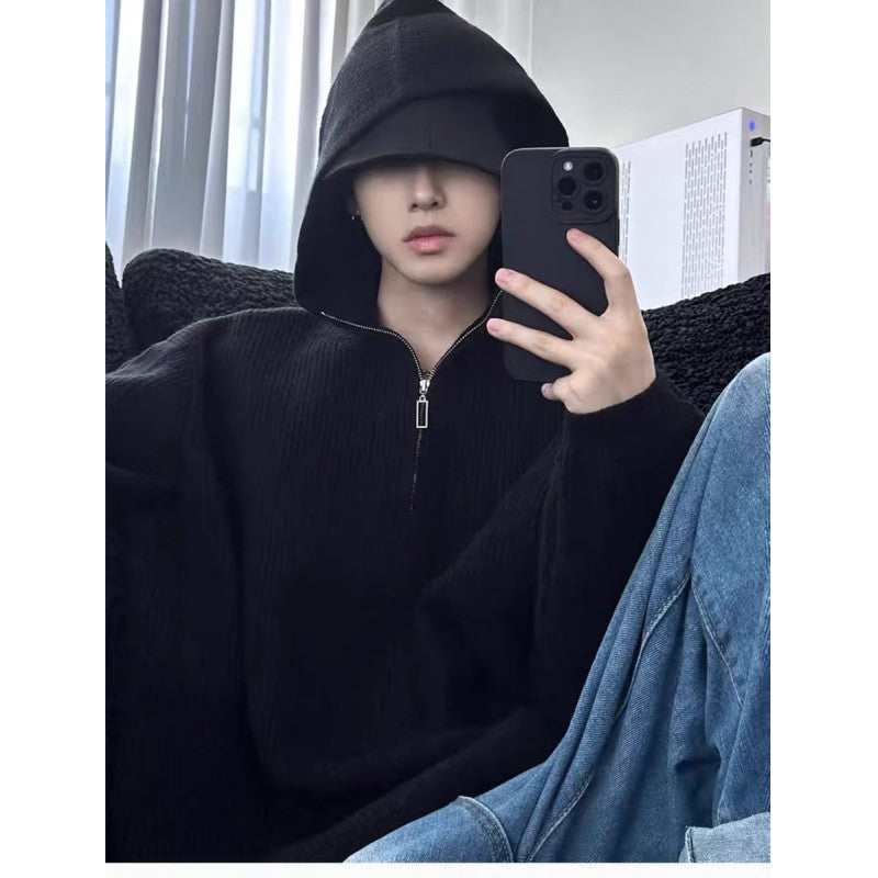 Knitted Sweater High-grade Baggy Coat Bigbuy