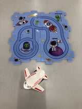 Children Puzzle Electric Railroad Speeder DIY Assembly Electric Car Automatic Rail City Scene Construction Education Toy Gift Bigbuy