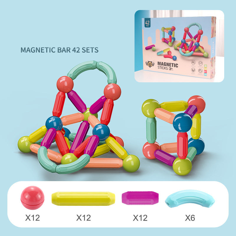 Baby Toys Magnetic Stick Building Blocks Game Magnets Children Set Kids Magnets For Children Magnetic Toy Bricks Bigbuy
