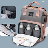New Mummy Baby Crib Backpack Large Capacity Out Milk Insulated Bag Women Bigbuy