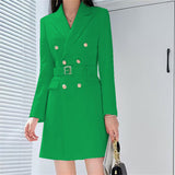 Office Lady Style Slimming Waist Trimming Coat Women's Top Bigbuy