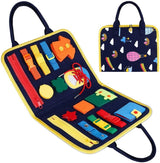 New Busy Book Children's Busy Board Dressing And Buttoning Learning Baby Early Education Preschool Sensory Learning Toy Bigbuy