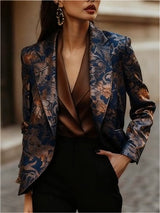 Casual Retro Stand Collar Coat Bigbuy