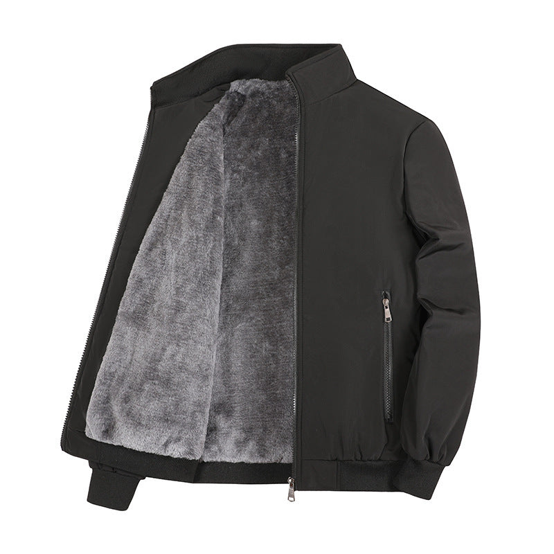 Men's Winter Cotton Coats Casual Thickening Oversized Coat Bigbuy