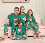 Christmas Pajamas For Family Matching Family Christmas PJs Sets Santa Claus Printed Top Sleepwear Bigbuy