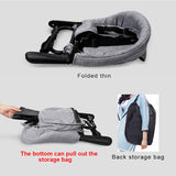 Portable Kids Baby High Chair Dining High Dinning Cover Seat Safety Belt Feeding Baby Care Accessory Bigbuy