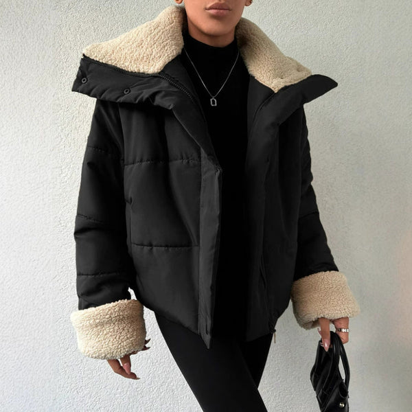 Small Ladies Belt Fur Collar Cotton Clothes Bigbuy