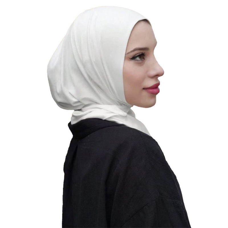 Solid Color Convenient Strap Headscarf Suit Bigbuy