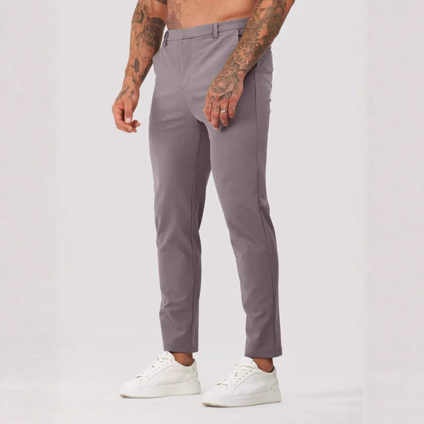 Solid Color Casual Men's Suit Pants Business All-match Trousers Bigbuy