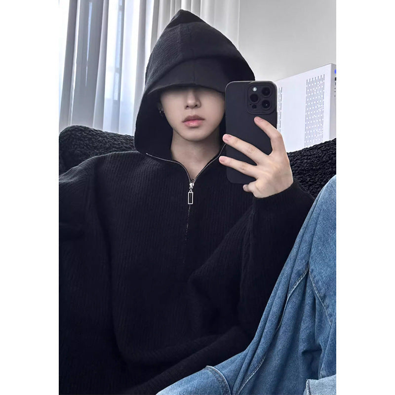 Knitted Sweater High-grade Baggy Coat Bigbuy