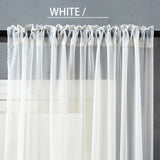 Modern And Simple Pure Color Cotton And Linen Window Screen Bigbuy