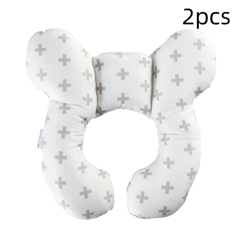 Infant Pillow  Baby Bed  U-Shaped Safety Seat  Neck Guard  Fixed Stereotyped Stroller Pillow Bigbuy