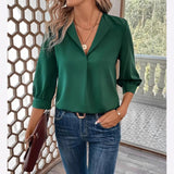 Women's Fashion Loose-fitting Long Sleeves Shirt Bigbuy