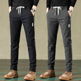 Loose Straight Casual Pants Stretch Sports Trousers Bigbuy