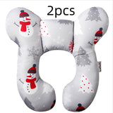 Infant Pillow  Baby Bed  U-Shaped Safety Seat  Neck Guard  Fixed Stereotyped Stroller Pillow Bigbuy
