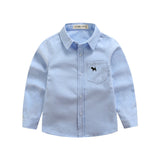 Children's Shirts Boys' Long-sleeved Shirts Bigbuy