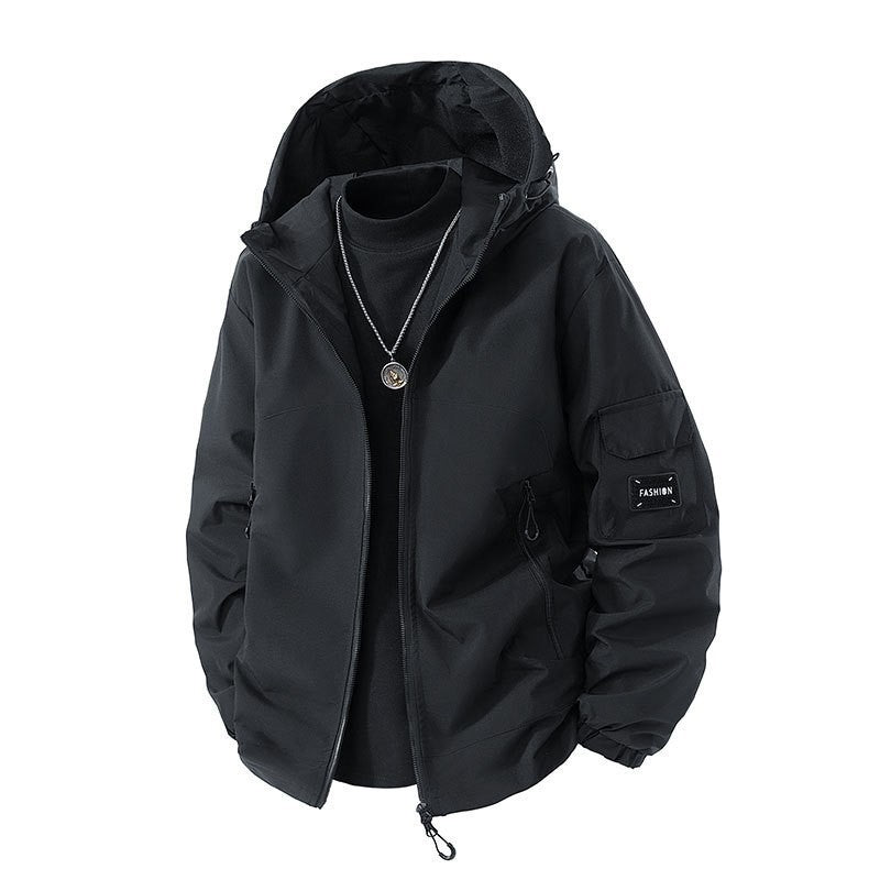 Brand Loose Cargo Windproof Jacket Bigbuy
