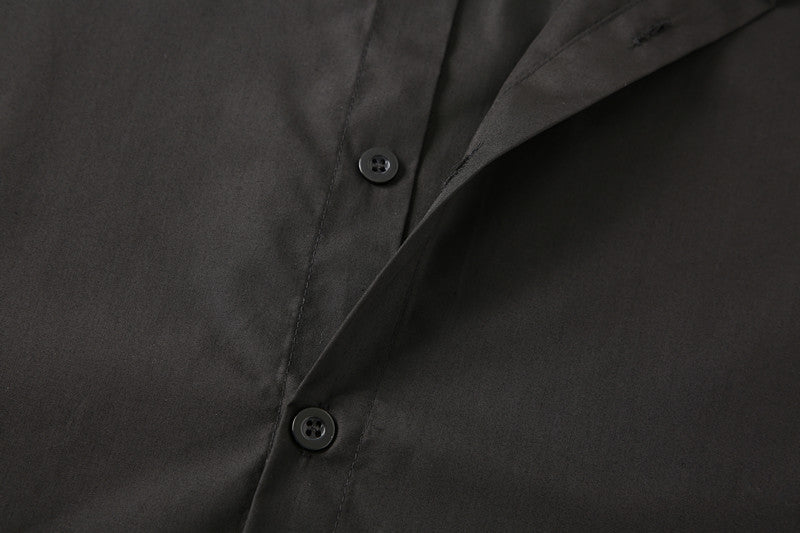 Teenage Men's Stand-up Collar Shirt Bigbuy