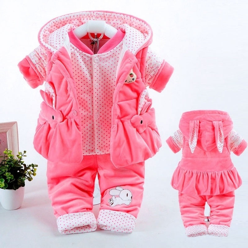 Baby Autumn Clothing Girls Autumn And Winter Clothing Suits Bigbuy