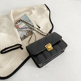 Niche Texture Western Style Shoulder Messenger Bag Small Square Bag Bigbuy