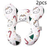 Infant Pillow  Baby Bed  U-Shaped Safety Seat  Neck Guard  Fixed Stereotyped Stroller Pillow Bigbuy