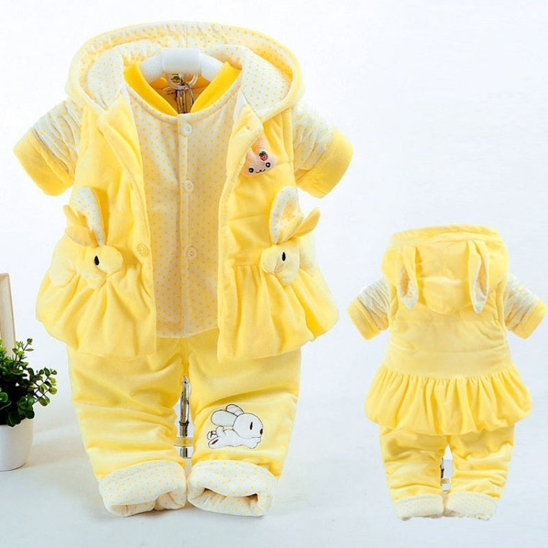 Baby Autumn Clothing Girls Autumn And Winter Clothing Suits Bigbuy