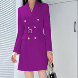 Office Lady Style Slimming Waist Trimming Coat Women's Top Bigbuy