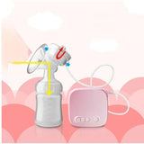 Automatic Milk Pumps Kit Electric Breast  Natural Suction Enlarger Feeding Bottle USB Breast Milksucker BM Bigbuy
