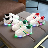 Kimmy White LED Sneakers Shoes Bigbuy