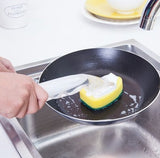 New Injection Water Brush Cleaning Non-stick Kitchen Oil Pot Brush Sponge Tableware Brush Odorless Cleaning Promotion Bigbuy