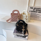 Diamond Embroidery Thread Small Bag Women's Fashion Shoulder Messenger Bag Bigbuy