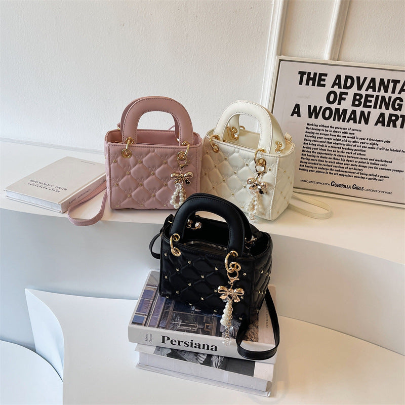 Diamond Embroidery Thread Small Bag Women's Fashion Shoulder Messenger Bag Bigbuy