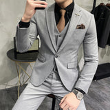 Wedding Dress Suit 3-piece Business Men's Suit Bigbuy