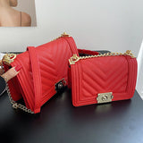 Shoulder Messenger Bag Diamond Chain Underarm Women's Bag Bigbuy