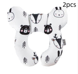 Infant Pillow  Baby Bed  U-Shaped Safety Seat  Neck Guard  Fixed Stereotyped Stroller Pillow Bigbuy