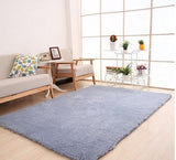 Living Room Rug Area Solid Carpet Fluffy Soft Home Decor White Plush Carpet Bedroom Carpet Kitchen Floor Mats White Rug Tapete Bigbuy